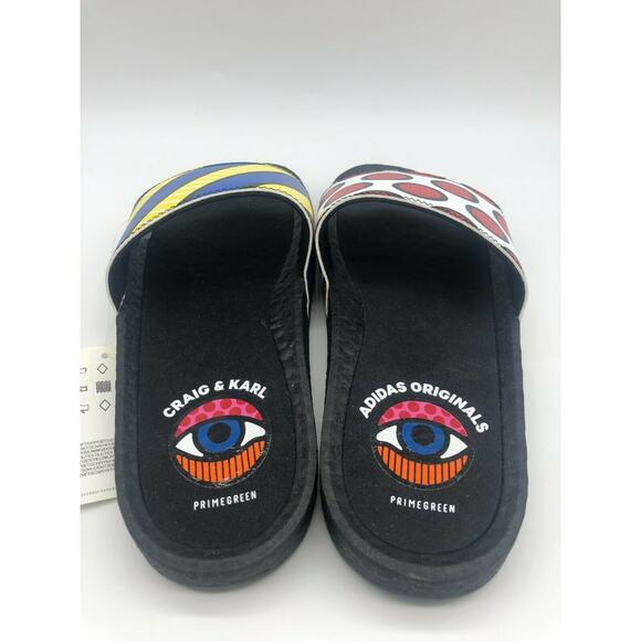 Adidas Adilette Boost Craig & Karl Unisex Slip On Sandal Slide GY5351 Men Size 8 - Picture 8 of 12